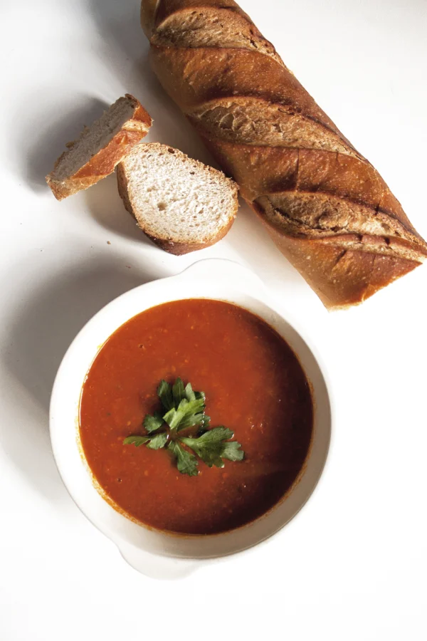 sopa de tomate