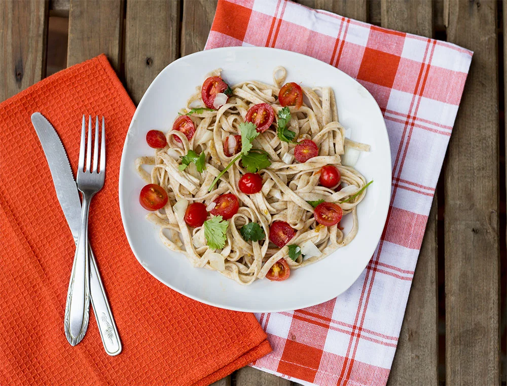 fettucine mediterraneo