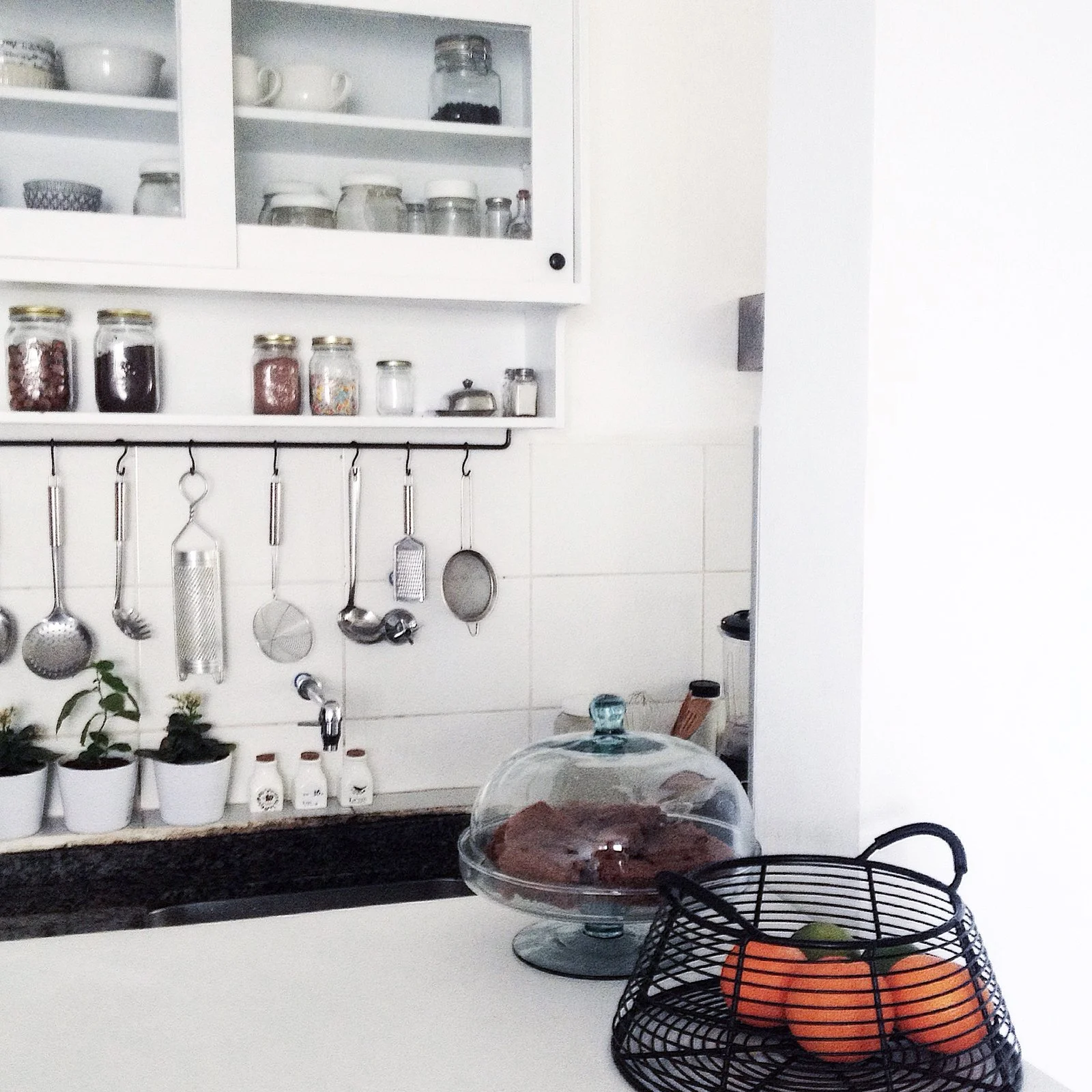 Decoração de outono: abóboras e tangerinas