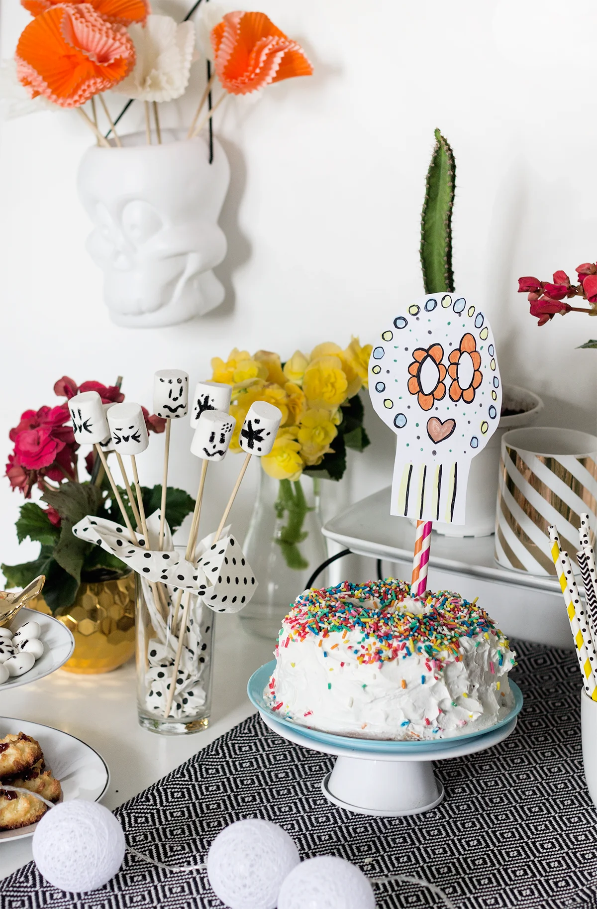 Celebrando o Dia de los muertos