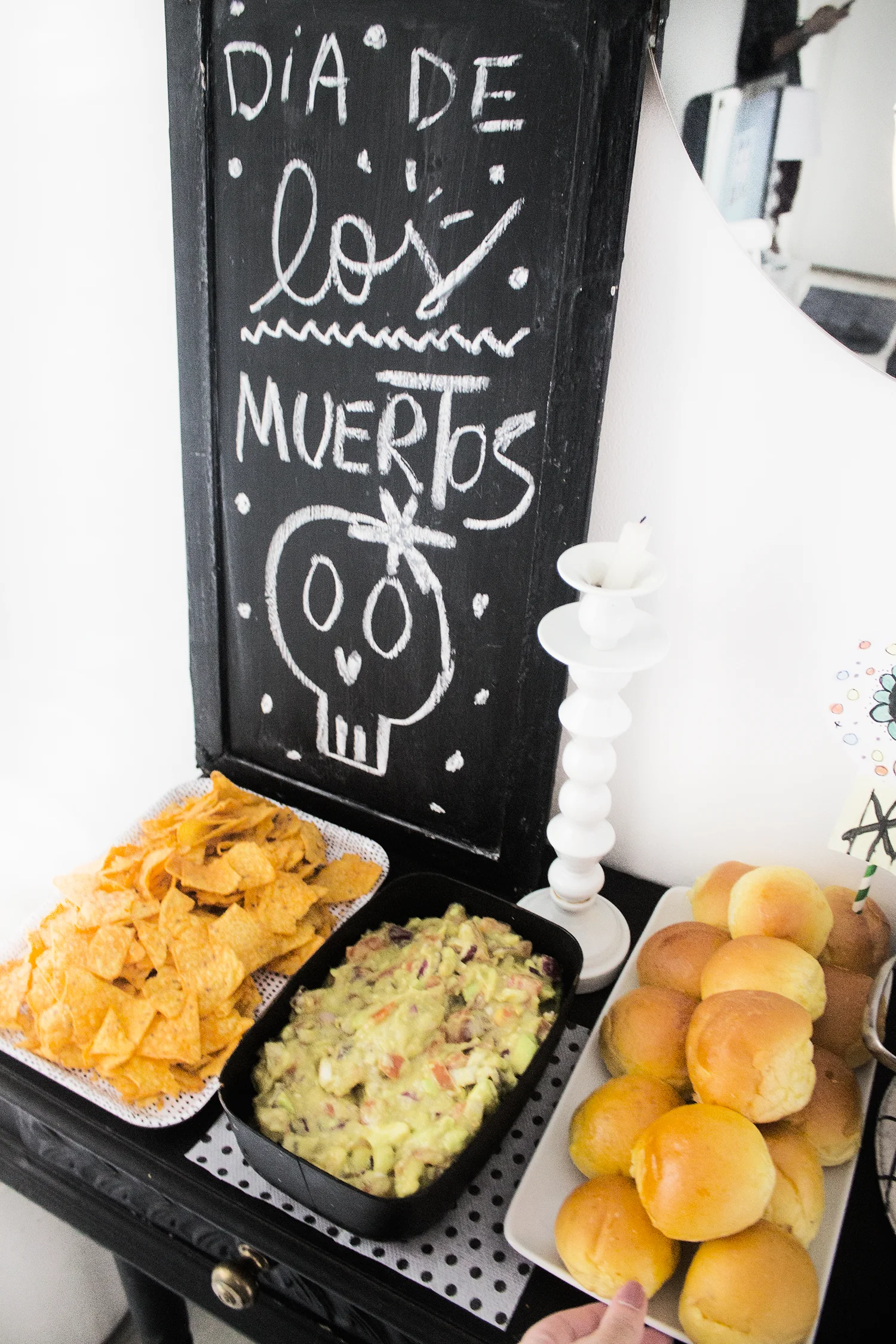 Celebrando o Dia de los muertos