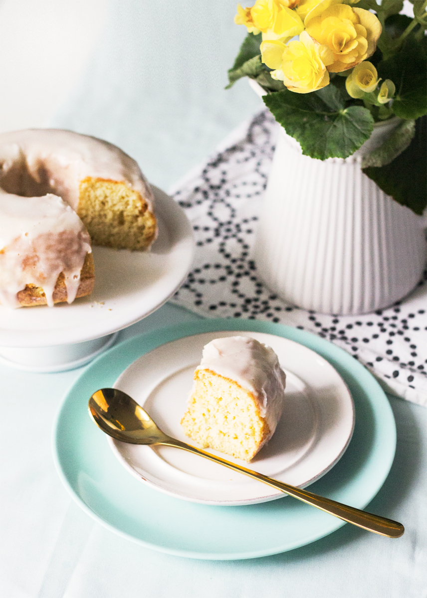 pão de ló com glace