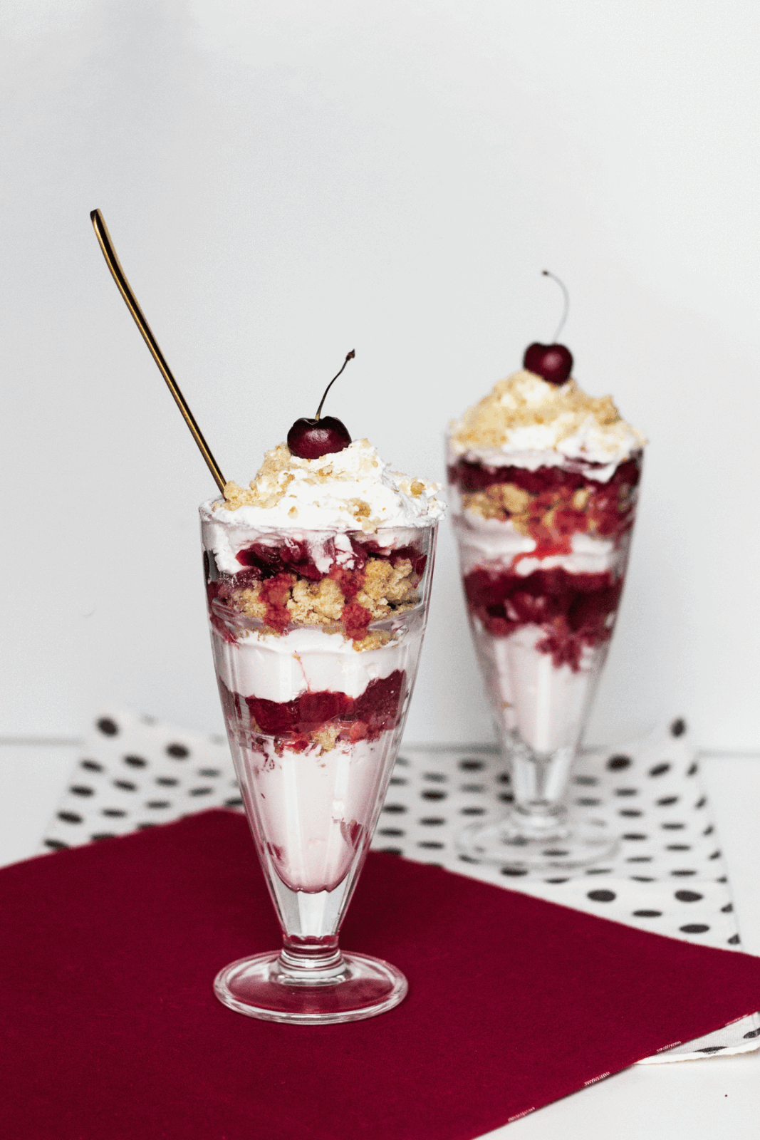 sobremesa cereja e nozes