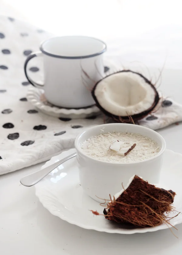 gelatina de coco