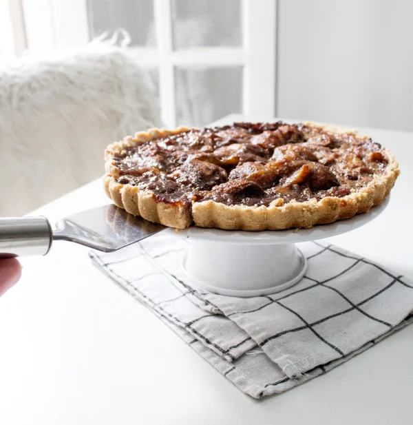 Torta de banana e canela