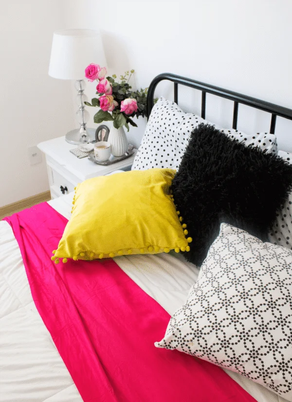 Uma decoração alegre e leve para o verão