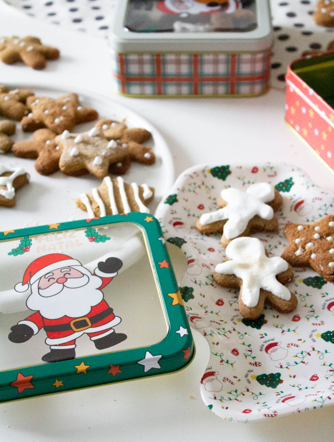 biscoitos de gengibre e especiarias sem glúten e sem leite