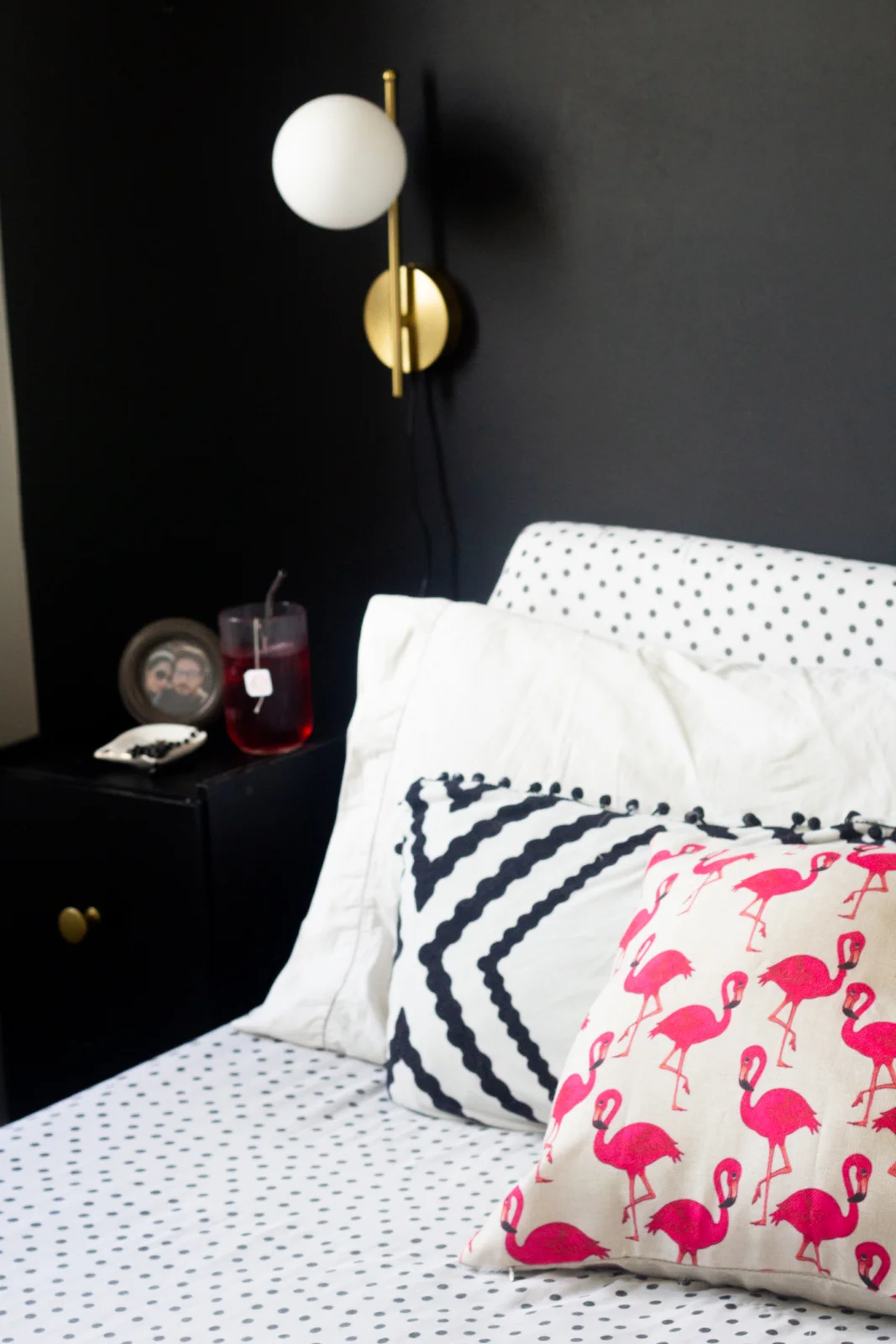 Uma decoração com cores vibrantes de verão