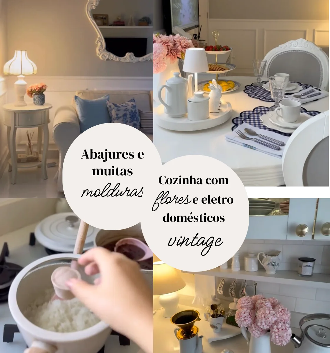 Decorando com Cíntia e toda a beleza do estilo clássico