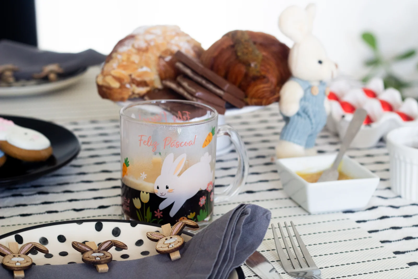 Mais um delicioso café da manhã de páscoa