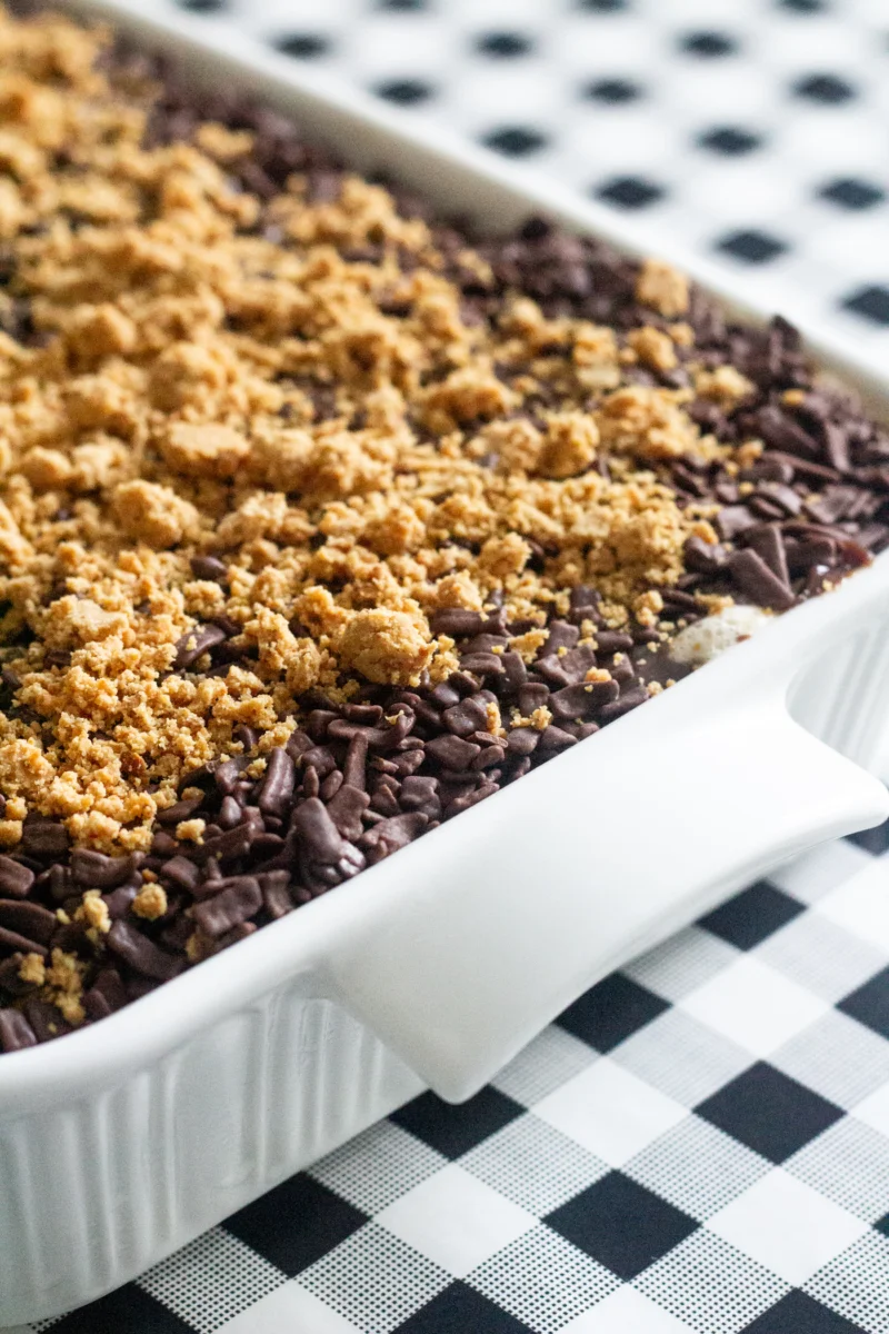Pavê de Brigadeiro com Paçoca