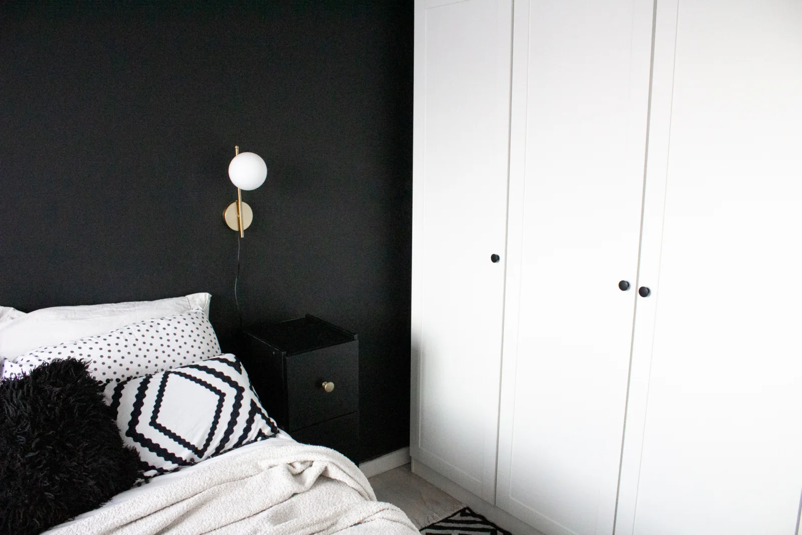 Um quarto muito aconchegante
