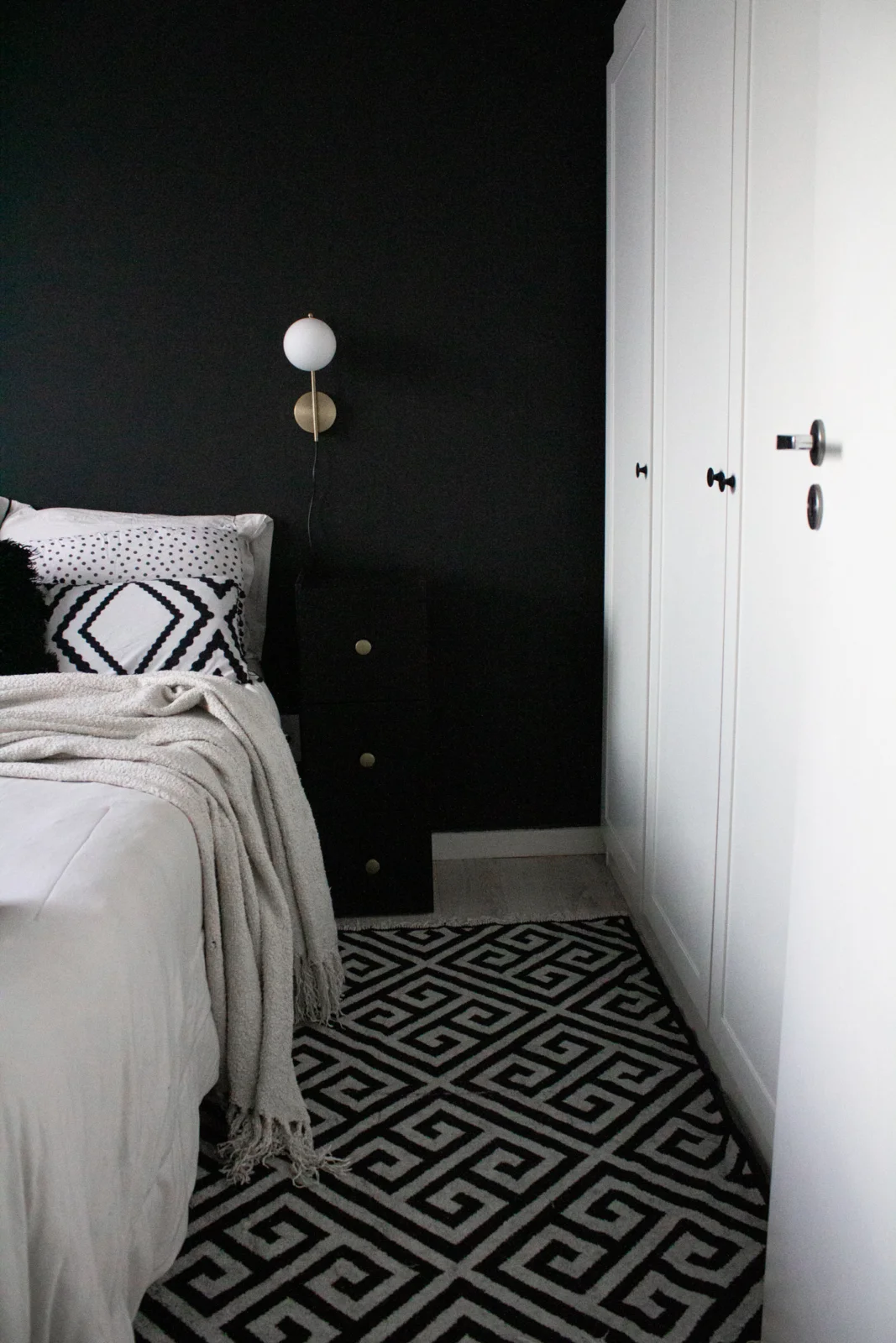 Um quarto muito aconchegante