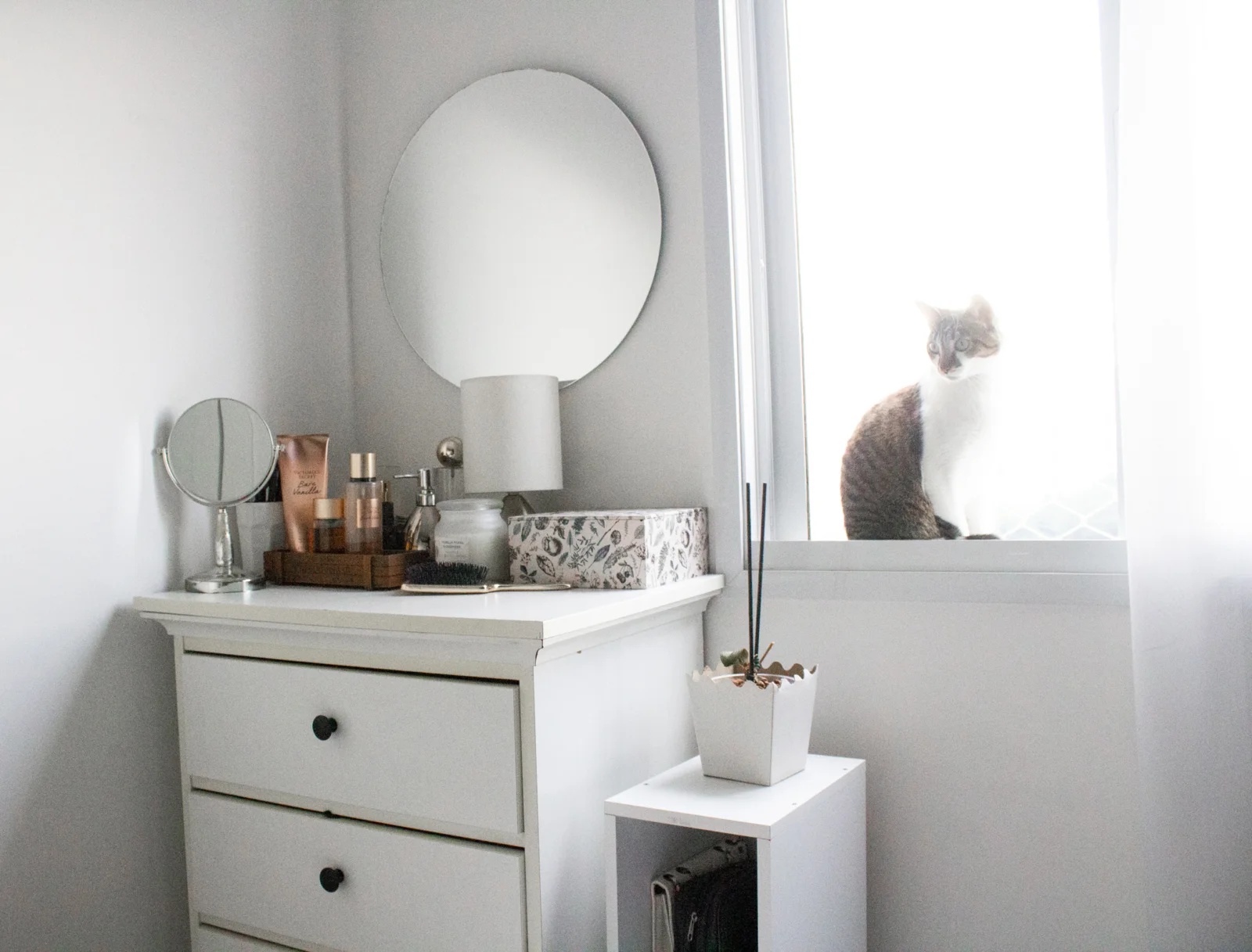 Um quarto muito aconchegante