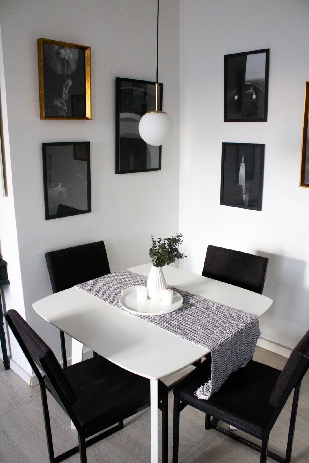 Uma sala de jantar cheia de personalidade