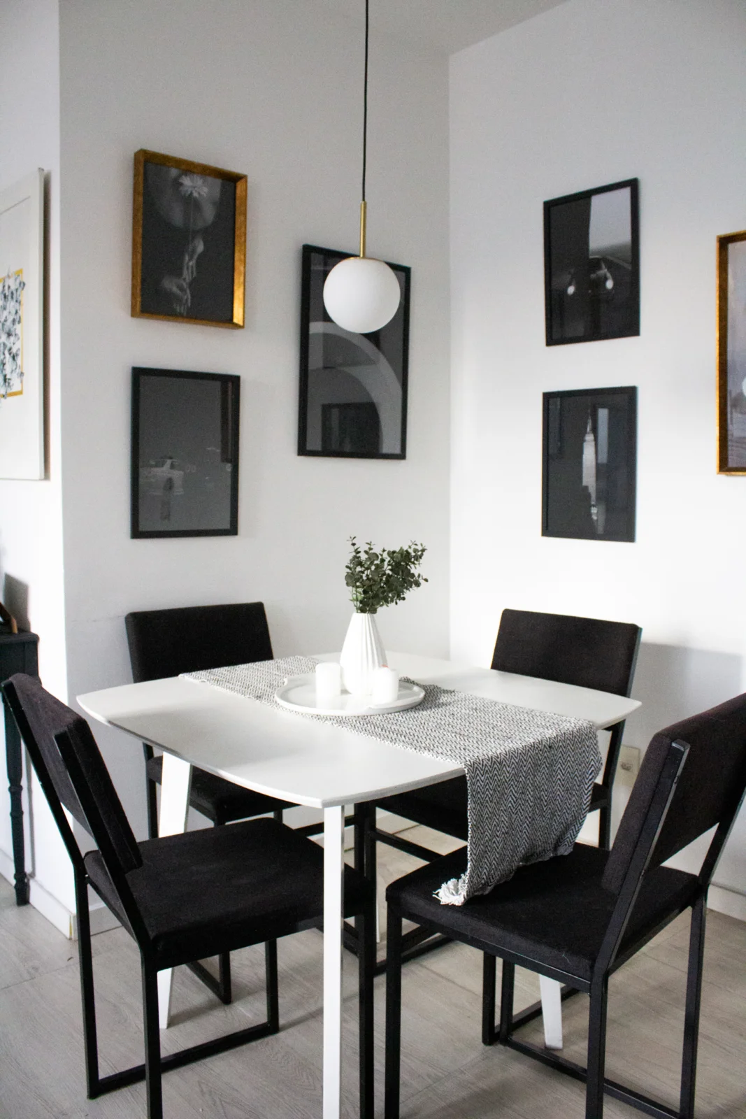 Uma sala de jantar cheia de personalidade