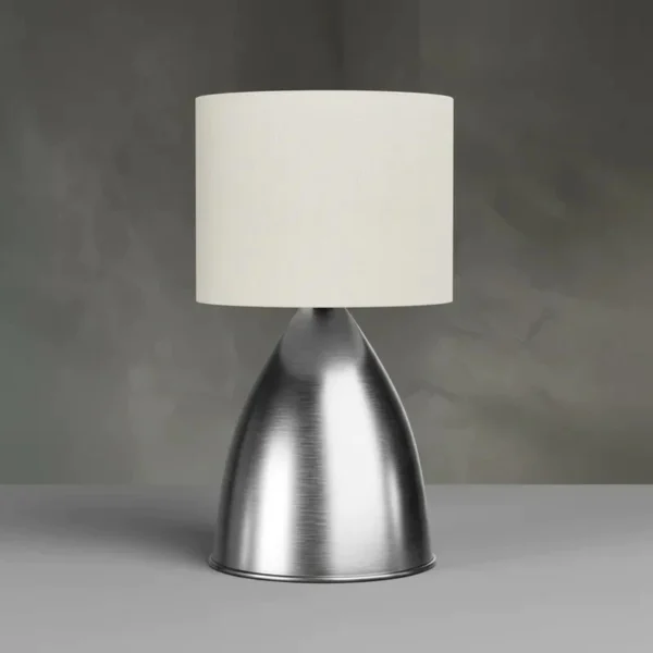 Abajur Cromado Minimalista