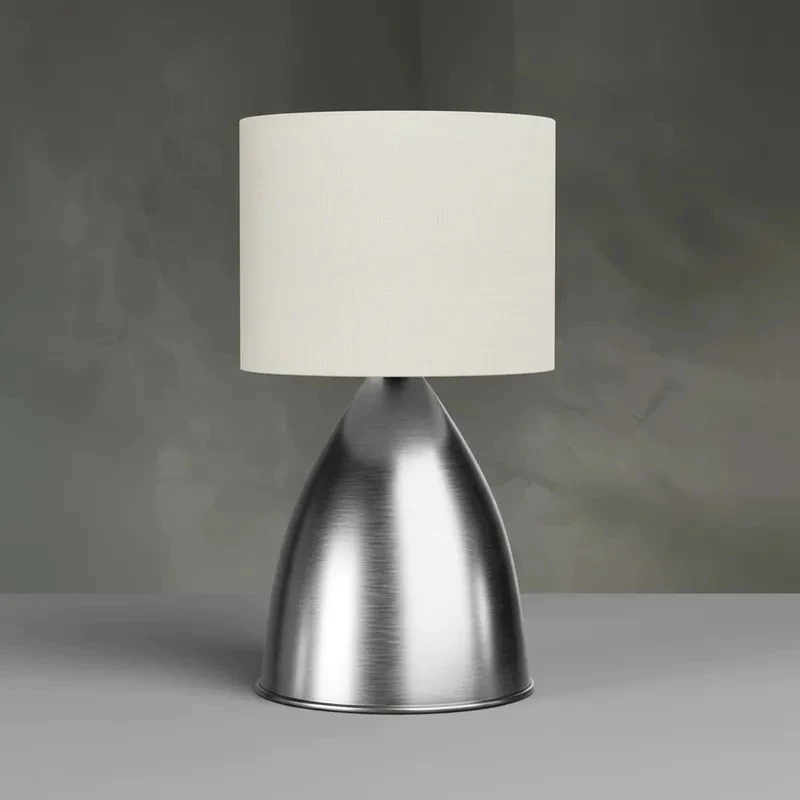 Abajur Cromado Minimalista