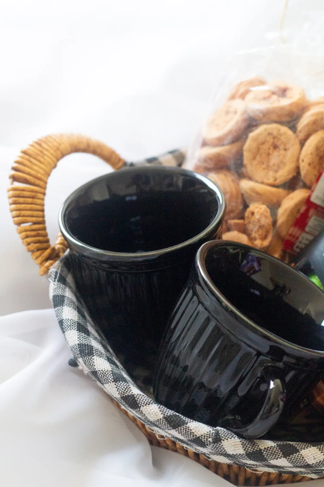 Uma cesta de café para presentear meu pai